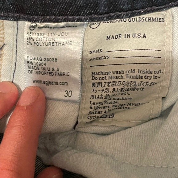 Adriano Goldschmied The Stilt Roll Up Jeans Women's 28 Low Rise Denim 30x26 - Picture 5 of 7